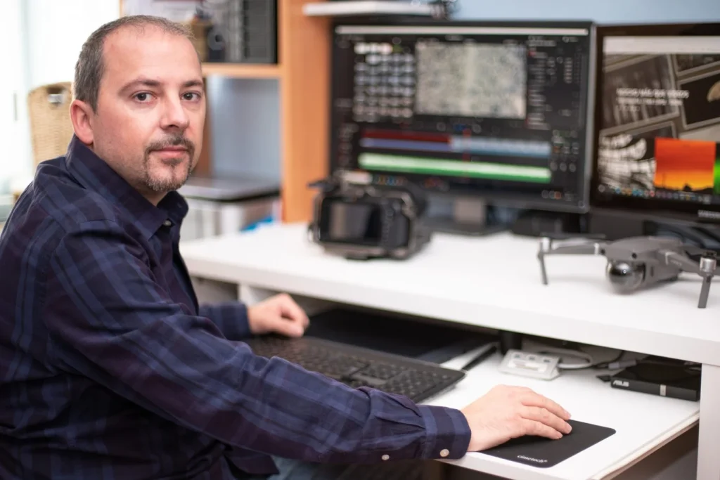 Miguel Ángel Langa, fotógrafo y creador de vídeos
