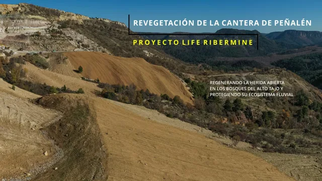 Portada de Life Ribermine - Revegetación de la cantera de Peñalén - C